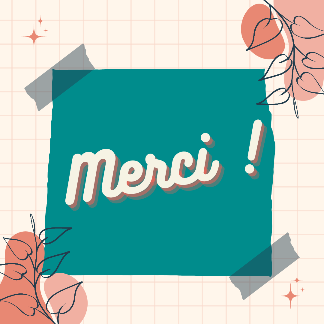 Merci !